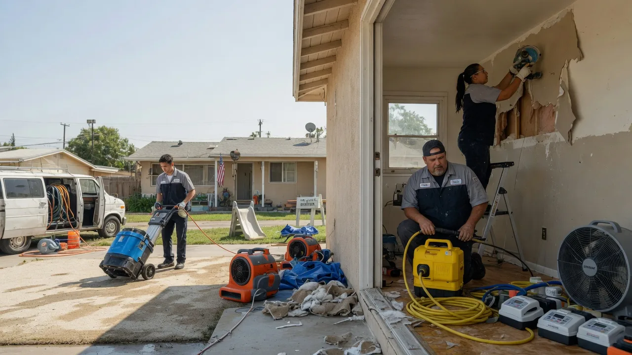 Water Damage Restoration in West Sacramento, CA near me